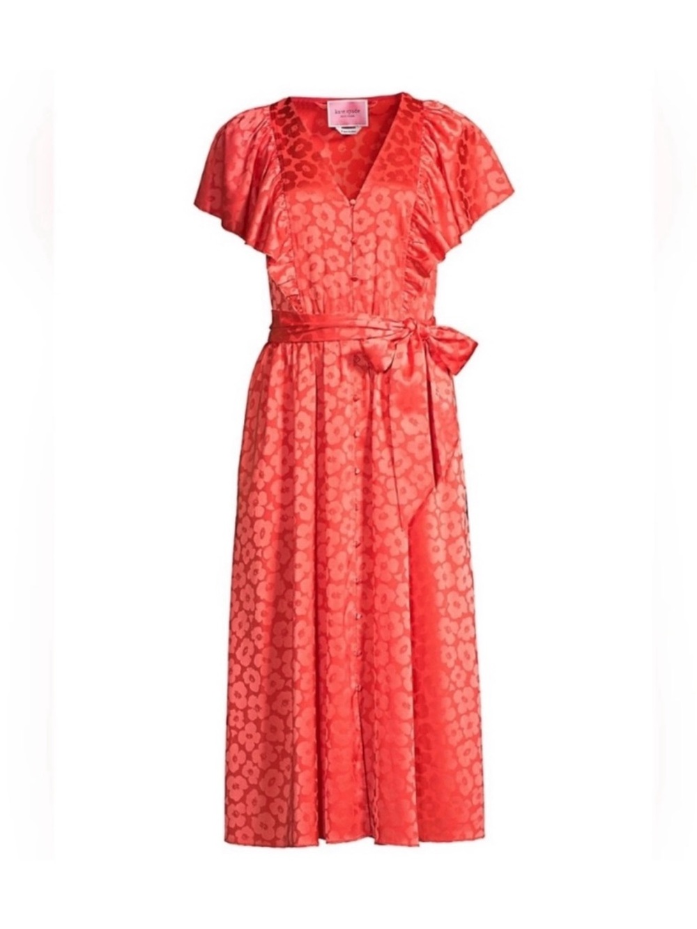 KATE SPADE - Poppy Field Jacquard Dress